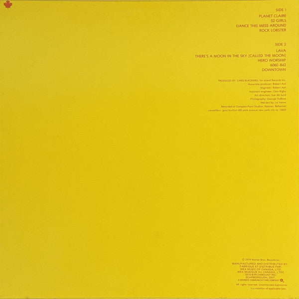 The B-52's The B-52's