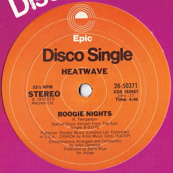 Boogie Nights Heatwave