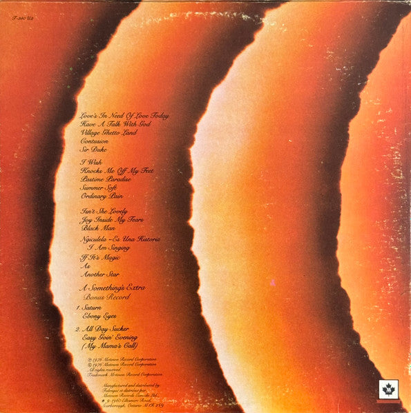 Songs In The Key Of Life Stevie Wonder