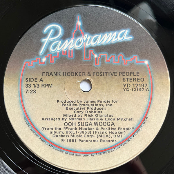 Ooh Suga Wooga / This Feelin' Frank Hooker & Positive People