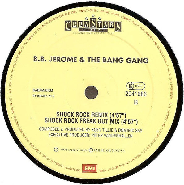 Shock Rock B.B. Jerome & The Bang Gang