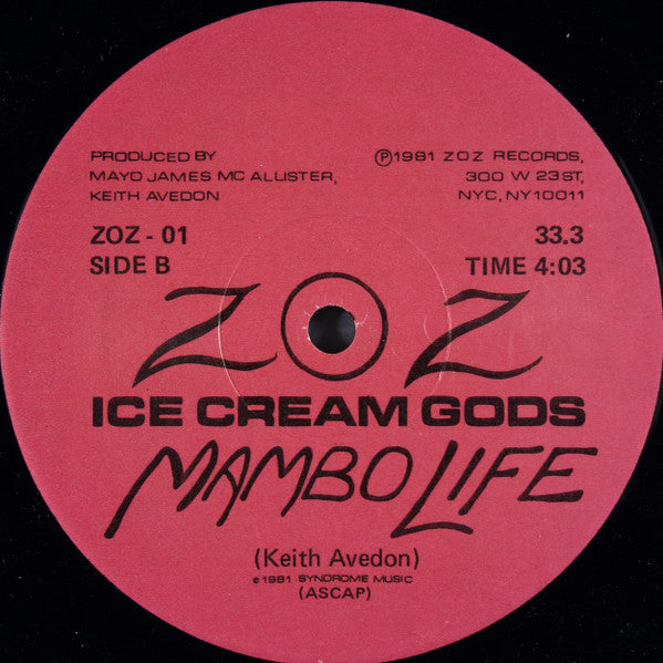 Mambo Life Ice Cream Gods