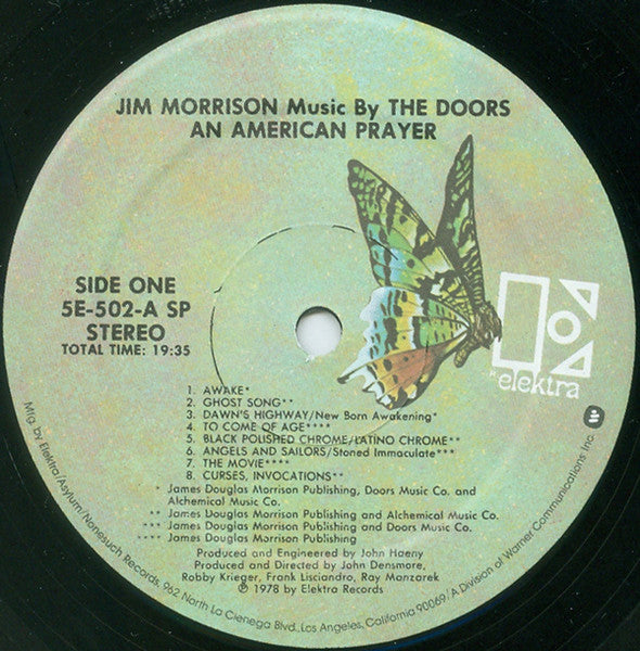 An American Prayer Jim Morrison,The Doors