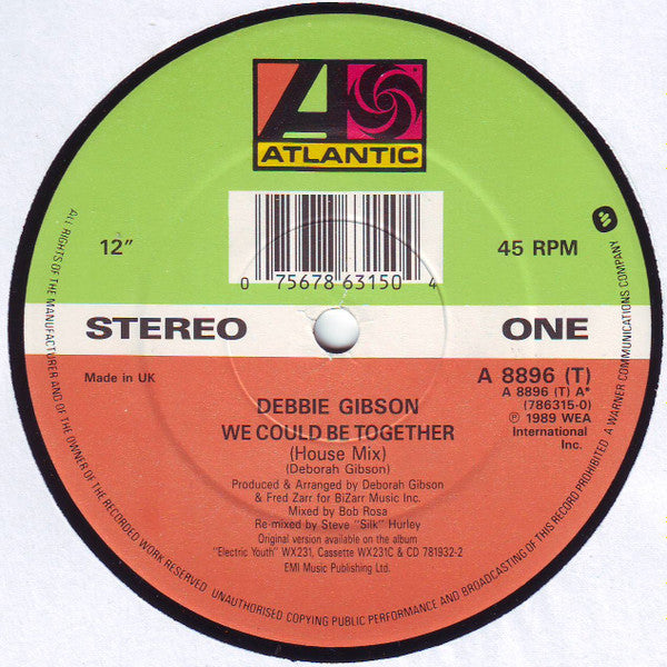 We Could Be Together Debbie Gibson
