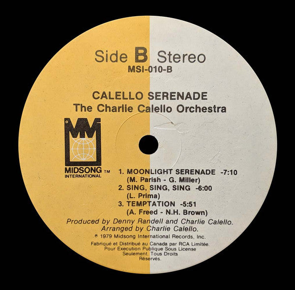 Calello Serenade The Charlie Calello Orchestra