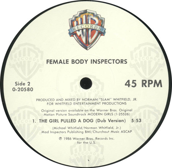 The Girl Pulled A Dog Female Body Inspectors