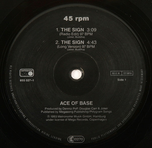 The Sign Ace Of Base