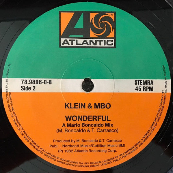 Wonderful Klein & M.B.O.