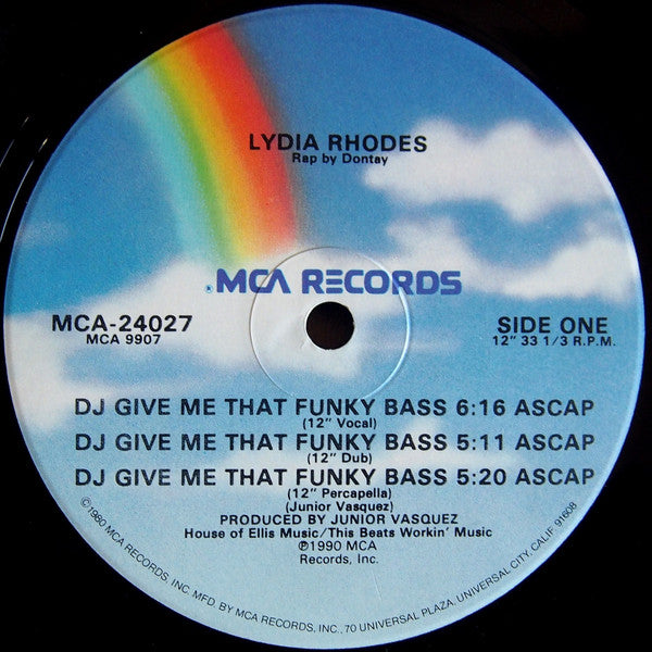 DJ Give Me That Funky Bass Lydia Rhodes