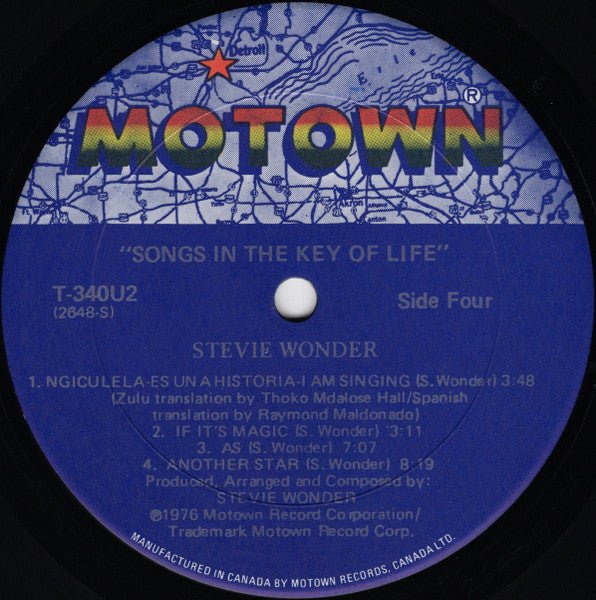 Songs In The Key Of Life 2 Stevie Wonder