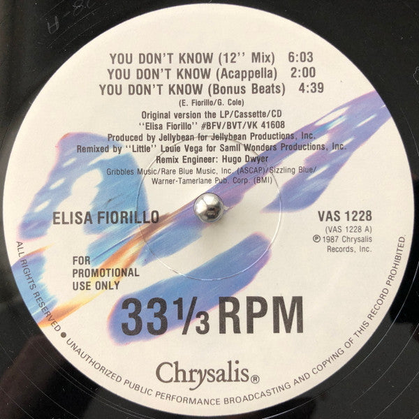 You Don't Know Elisa Fiorillo