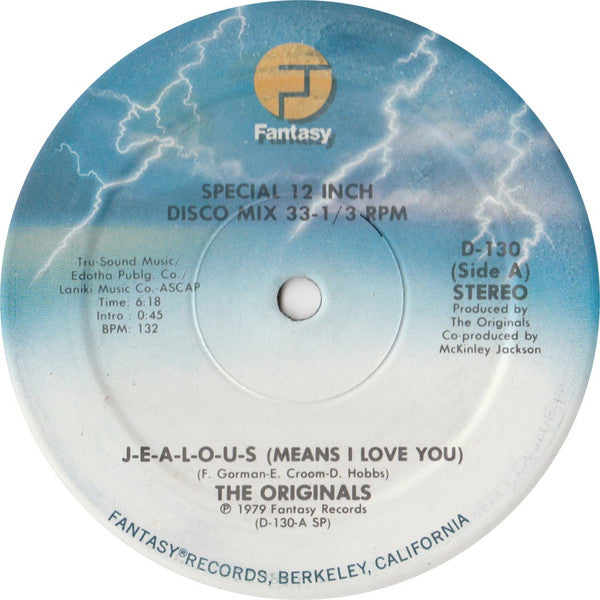 J-E-A-L-O-U-S (Means I Love You) The Originals