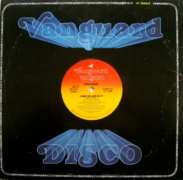 Come On And Do It (Special Disco Remix) Poussez!