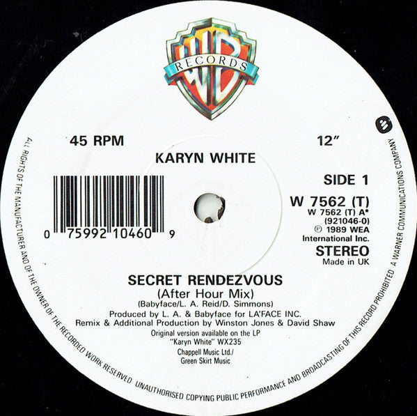 Secret Rendezvous Karyn White
