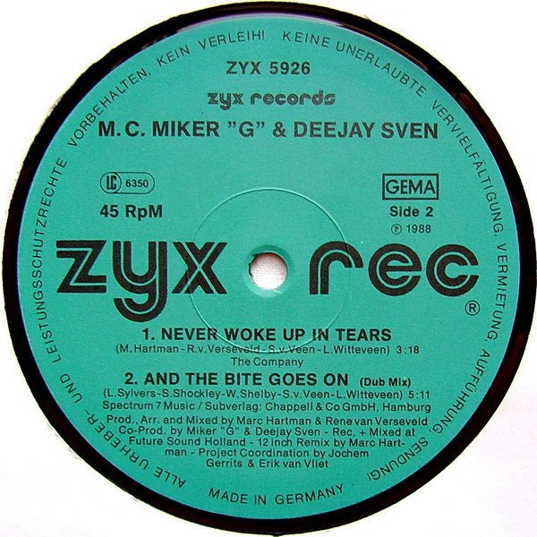 Et la morsure continue MC Miker G. et DJ Sven