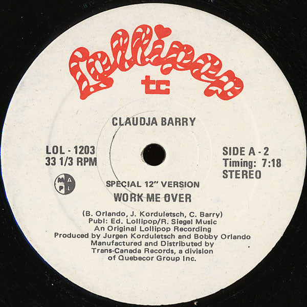 I Will Follow Him / Work Me Over Claudja Barry