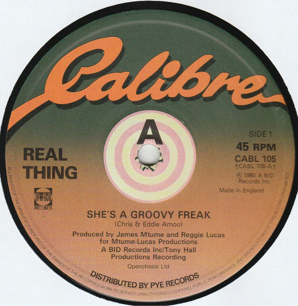 She's A Groovy Freak The Real Thing