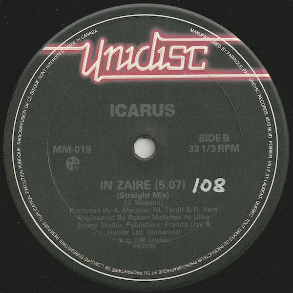 In Zaire Icarus (3)