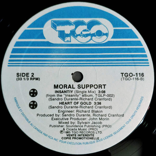 Insanity Moral Support