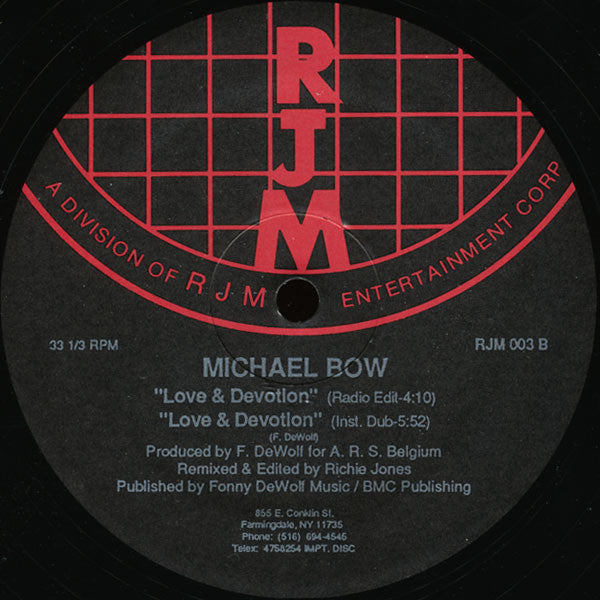 Love & Devotion Michael Bow