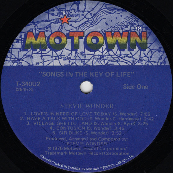 Songs In The Key Of Life Stevie Wonder
