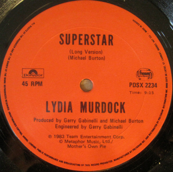 Superstar Lydia Murdock