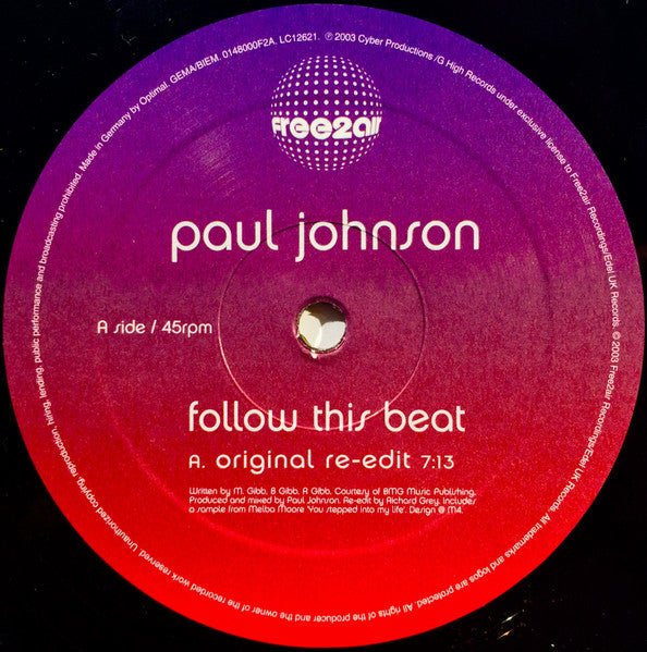 Follow This Beat Paul Johnson