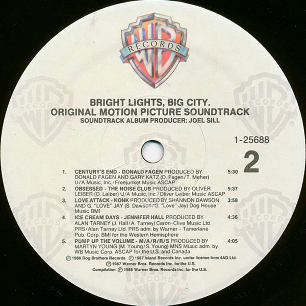 Bright Lights, Big City (Original Motion Picture Soundtrack) Various