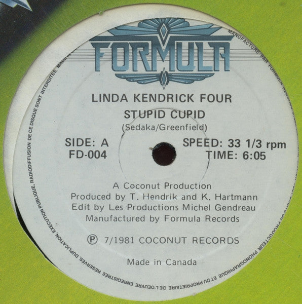 Stupid Cupid / Hideaway Linda Kendrick Four