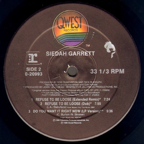 Refuse To Be Loose Siedah Garrett