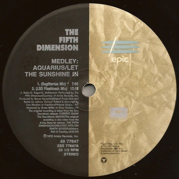 Medley: Aquarius / Let The Sunshine In The Fifth Dimension