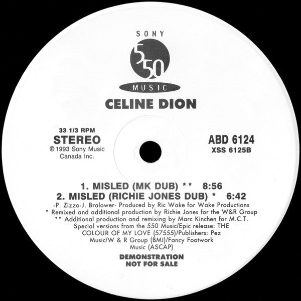Misled Céline Dion