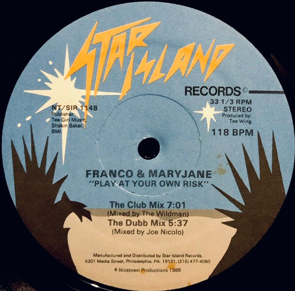 Play At Your Own Risk Franco & Maryjane