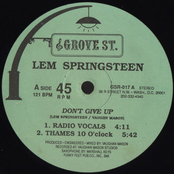 Don't Give Up Lem Springsteen