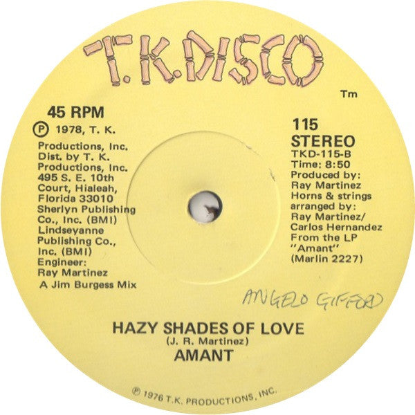 If There's Love / Hazy Shades Of Love Amant