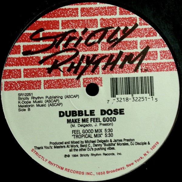 Come On / Make Me Feel Good Dubble Dose