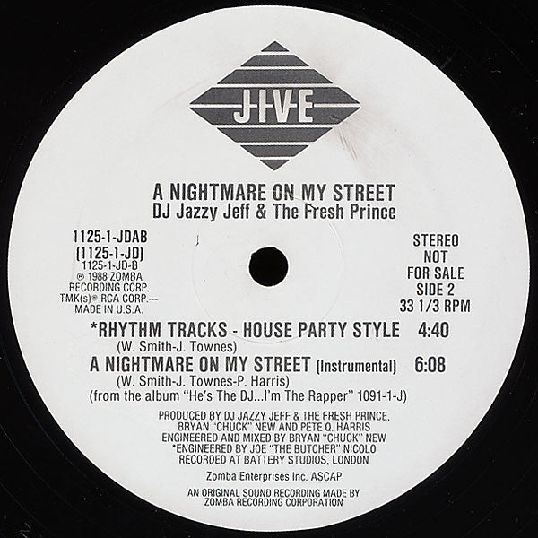 A Nightmare On My Street DJ Jazzy Jeff & The Fresh Prince
