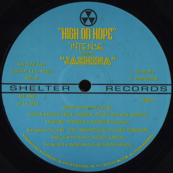 High On Hope Intense (2),Jazmina