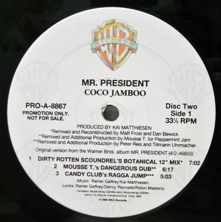 Coco Jamboo Mr. President