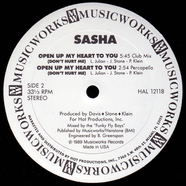 Open Up My Heart To You (Don't Hurt Me) Sasha (3)
