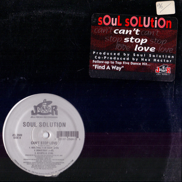 Can't Stop Love Soul Solution