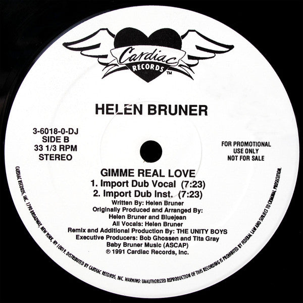 Gimme Real Love Helen Bruner