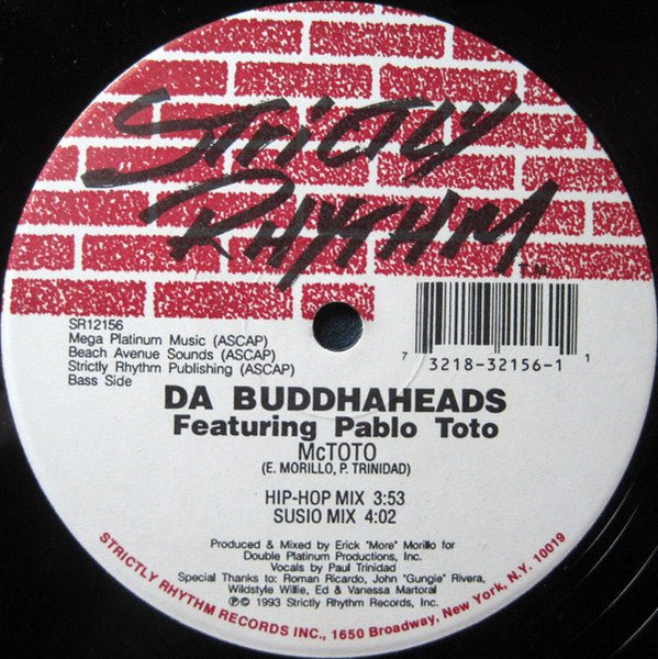 McToto Da Buddhaheads,Pablo Toto