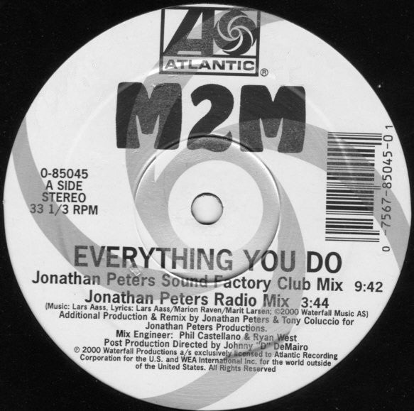 Everything You Do / Mirror, Mirror / Don't Say You Love Me (Dance Remixes) M2M
