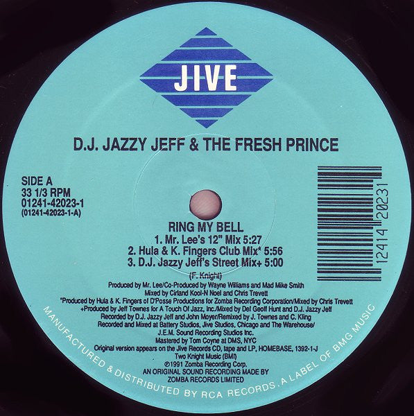 Ring My Bell DJ Jazzy Jeff & The Fresh Prince