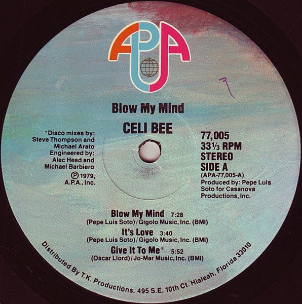 Blow My Mind Celi Bee