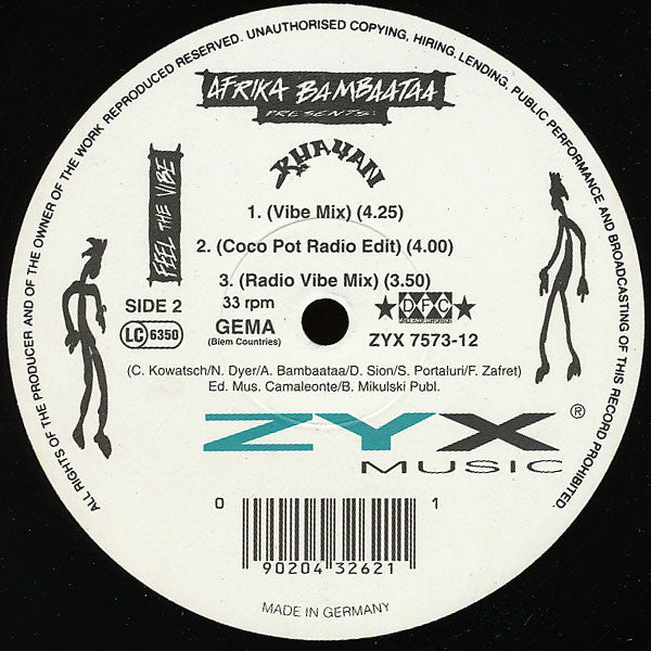 Feel The Vibe Afrika Bambaataa,Khayan