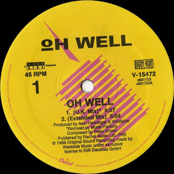 Oh Well | Rectangle Triangle
