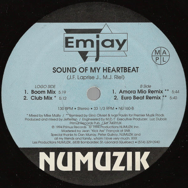 The Sound Of My Heartbeat Emjay