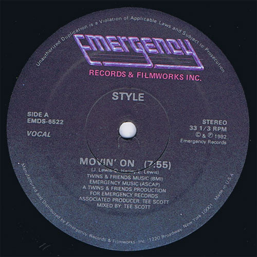 Style (5) - Movin' On